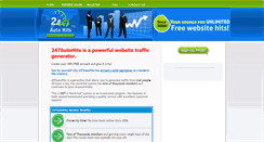 Desktop Screenshot of 247autohits.com