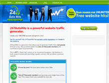 Tablet Screenshot of 247autohits.com